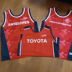 TOYOTA アンテロープス 応援　ユニフォーム リバーシブル　まとめ売り