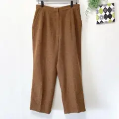 【里麻】 スラックス カジュアルパンツ ミセス 裾上げあり サイズ13