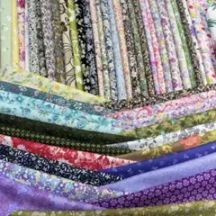 333生地　まとめ売り　はぎれ　ハギレ　花柄　セット　ハンドメイド　手芸