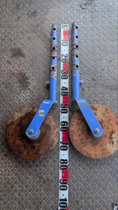クボタ トラクター 尾輪左右セット トラクタ ロータリー クボタ