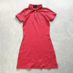 00s Ralph Lauren ラルフローレン ポロシャツ ワンピース 鹿の子