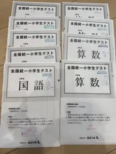 全国統一小学生テスト 2年生 11月