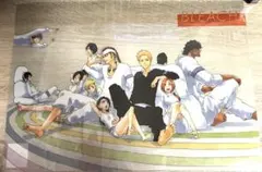 BLEACH クリアポスター A3 一護 ルキア 織姫 恋次