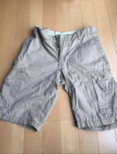 美品 GAP KIDS ベージュ カーゴ ハーフパンツ170