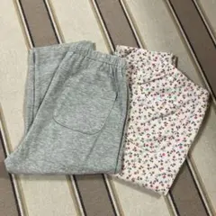 保育園　まとめ売り　女の子向け　110cm ズボン　パンツ　7分丈　4枚セット