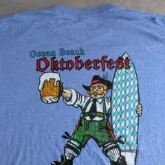 90s ヴィンテージ OB オクトーバーフェスト Tシャツ オーシャンビーチ L
