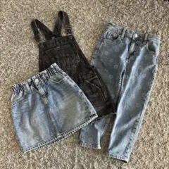 Gap kids デニム　Sサイズ　3点セット