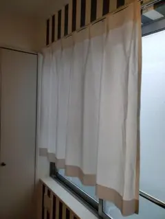 【防炎】 レースカーテン ホワイト