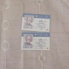 ③にじさんじ　すぷれあ　ハフアニ　学生証カード　いすみ
