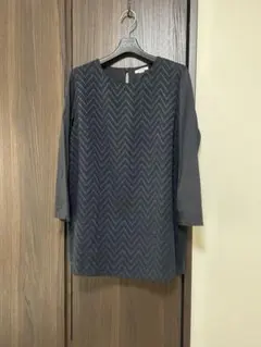 ensuite M ネイビー　チュニック