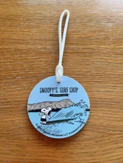 スヌーピーサーフショップ　ハワイ　ダイヤモンドヘッド店限定　ラバーバゲージタグ