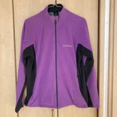 mont-bell フリースジャケット L 紫/黒