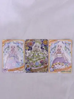 未使用 つむぎ ひみつのアイプリ 3枚セット カード