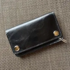 ゴート ミドルトラッカーウォレット ニッケル