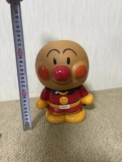 アンパンマン ソフビ 人形 バンダイ 日本製 1988年 初期 【マント欠品 