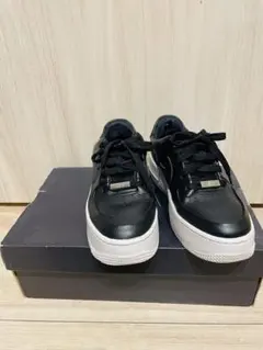 【断捨離】NIKE Air Force 1 ブラック エアフォースワ23.5cmのサムネイル