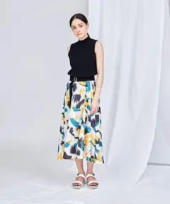 グレースコンチネンタル　ダイアグラム　ワンピース　カーディガン２点セット