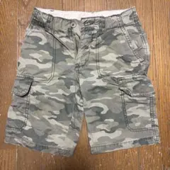 GAP KIDS 迷彩柄 カーゴハーフパンツ 12サイズ