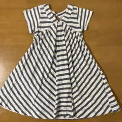 MINI A TURE の定番ボーダーワンピース　92