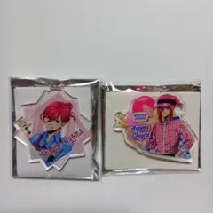 ブルーロック　千切豹馬　マリオンクレープアクリルバッジ　スイーツキーホルダー