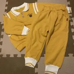 ベビー服　トレーナー　カレッジ風 上下セットアップ 95 100