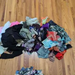 古布ちりめん布の切れ端セット ハンドメイド用