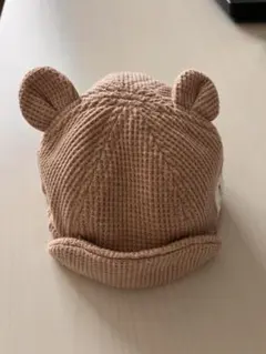 ベビー　帽子　クマ