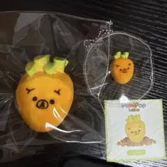 punipoplabo リラックマ くま顔 ニンジン