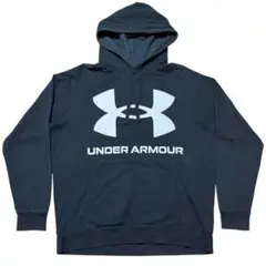 UNDER ARMOR ビッグロゴ ラグランスリーブ パーカー アンダーアーマー