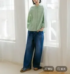 niko and　NKJ 2025SS SWITCH WIDE DENIM　M