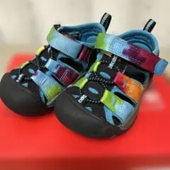 【最終値下】KEEN ニューポート マルチカラー　12.5cm