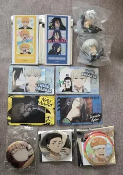 WIND BREAKER ウィンブレ　桜遥　梶蓮　ガチャガチャ　缶バッジ　カード