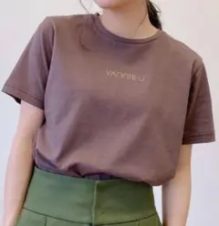 VANNIE U TシャツZOZO ブラウン　茶色のサムネイル