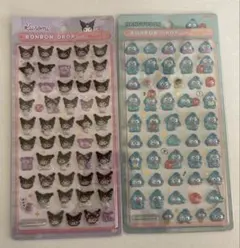 ボンボンドロップシール サンリオ クロミ ハンギョドン