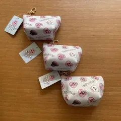 匿名発送！おぱんちゅうさぎ　ミニポーチ　3個セット　新品タグ付き