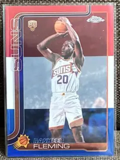 Topps Chrome Rasheer Fleming Suns