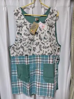 ウィニープー　 エプロン キャラクター柄