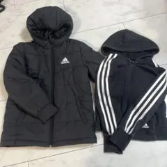adidas 130 アウター　パーカー
