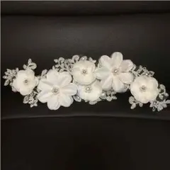 結婚式 ヘッドドレス ボンネ