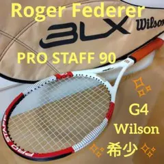 ✨️希少✨️ ウィルソン プロスタッフ90 2014 G4 フェデラーモデルのサムネイル