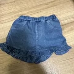 フタフタ ハート柄 デニム ショートパンツ 100サイズ - メルカリ