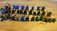 ゴジラフィギュアセット