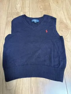 Polo by Ralph Lauren ネイビー ベスト 110