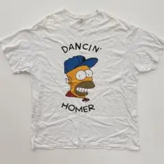The Simpsons DANCIN' HOMER Tシャツ　vintageのサムネイル