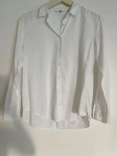 UNIQLO 長袖シャツ Sサイズ ホワイト