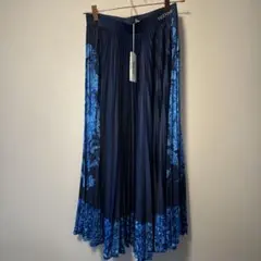 ヴァレンティノVALENTINO フラワースカート ブルーのサムネイル
