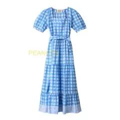 【新品】SZ Blockprints Divya Dress Gingham