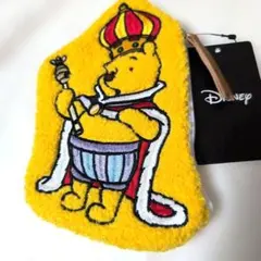ディズニーくまのプーさん 　ポーチ 王様デザイン