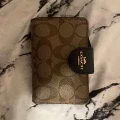 COACH モノグラム 二つ折り財布