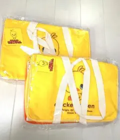 チキンラーメン ひよこちゃん BIGなお買い物保温・保冷バッグ 2個セット